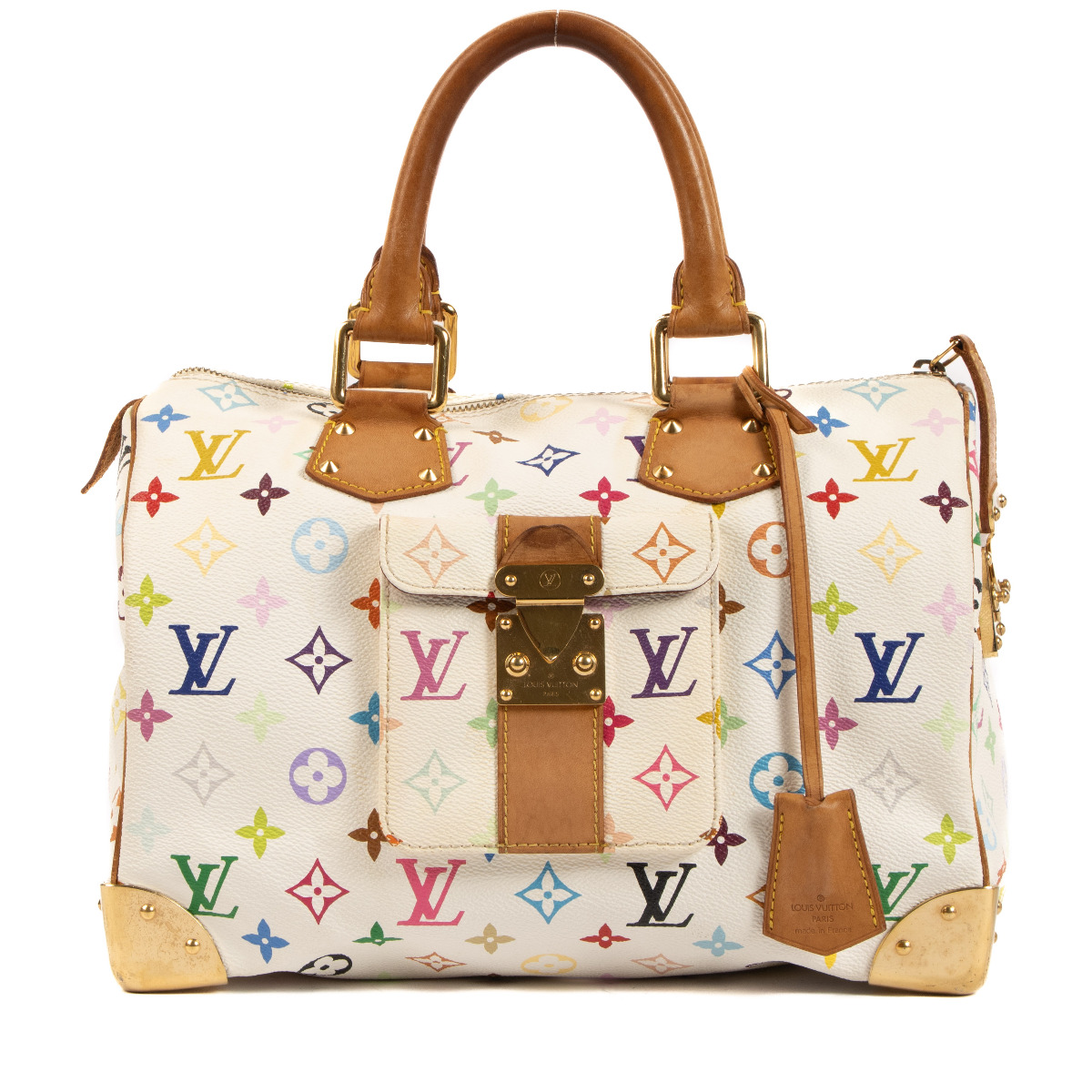 Lv multicolor on sale speedy 30