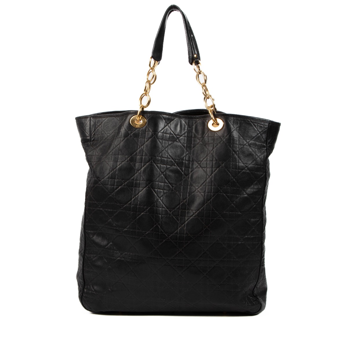 Christian Dior Cannage Lambskin Leather Soft Lady Dior