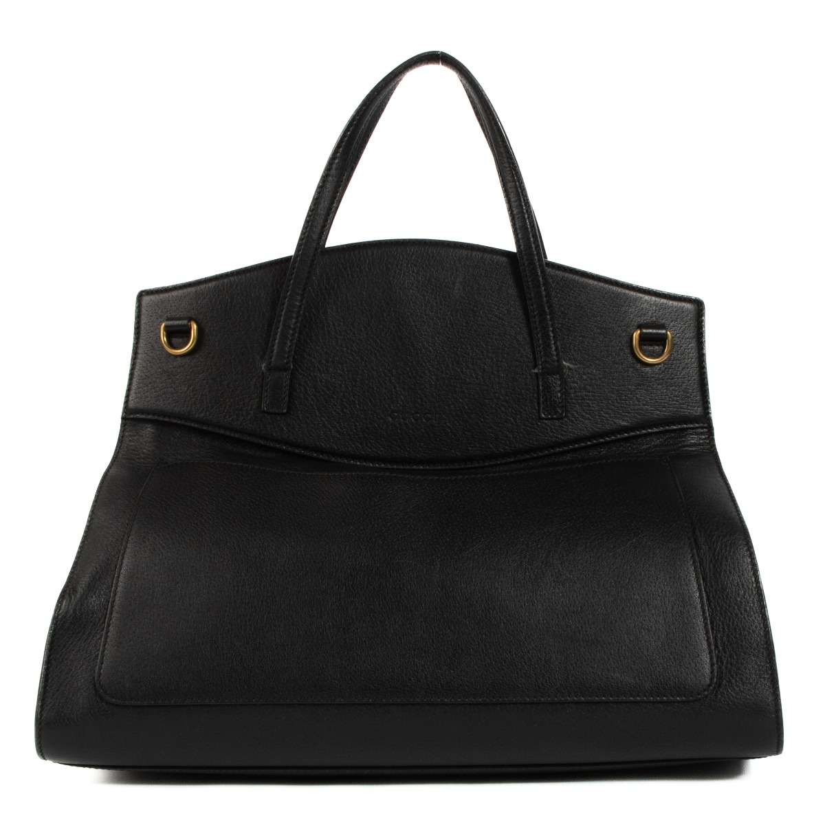 Gucci black store butterfly bag