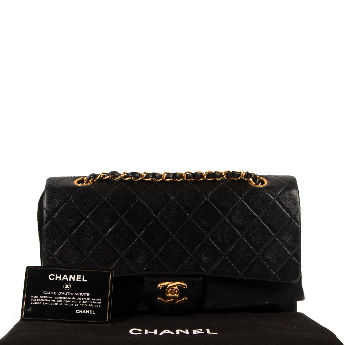 Chanel Black Medium Caviar Classic Flap Bag ○ Labellov ○ Buy and Sell  Authentic Luxury
