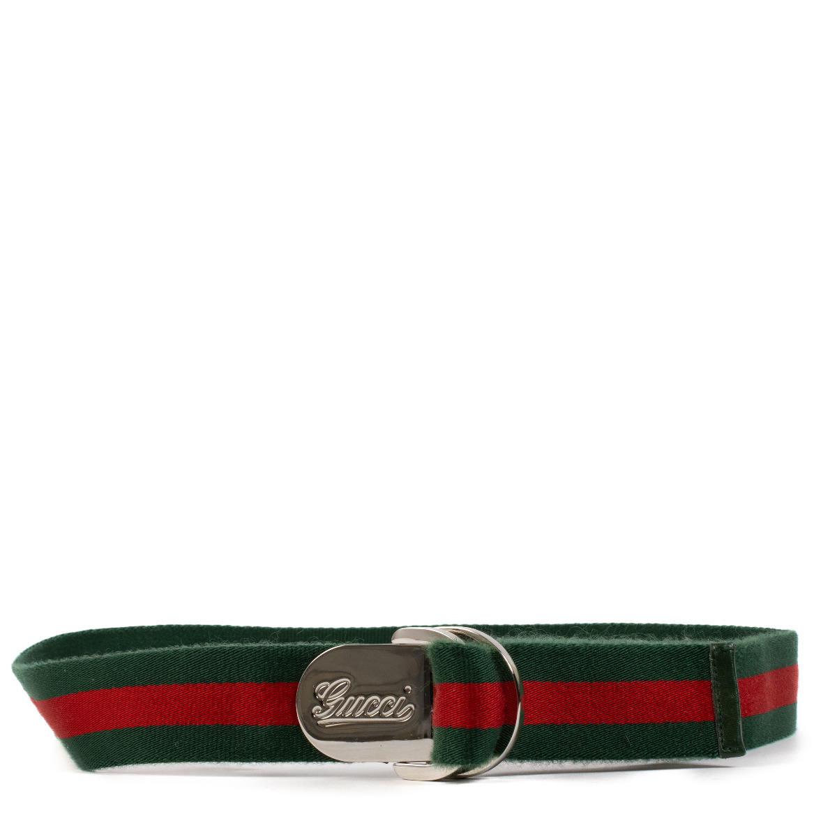 90s GUCCI ベルト Gucci New Red Horse bit Medium Belt 90 - Vintage Lux