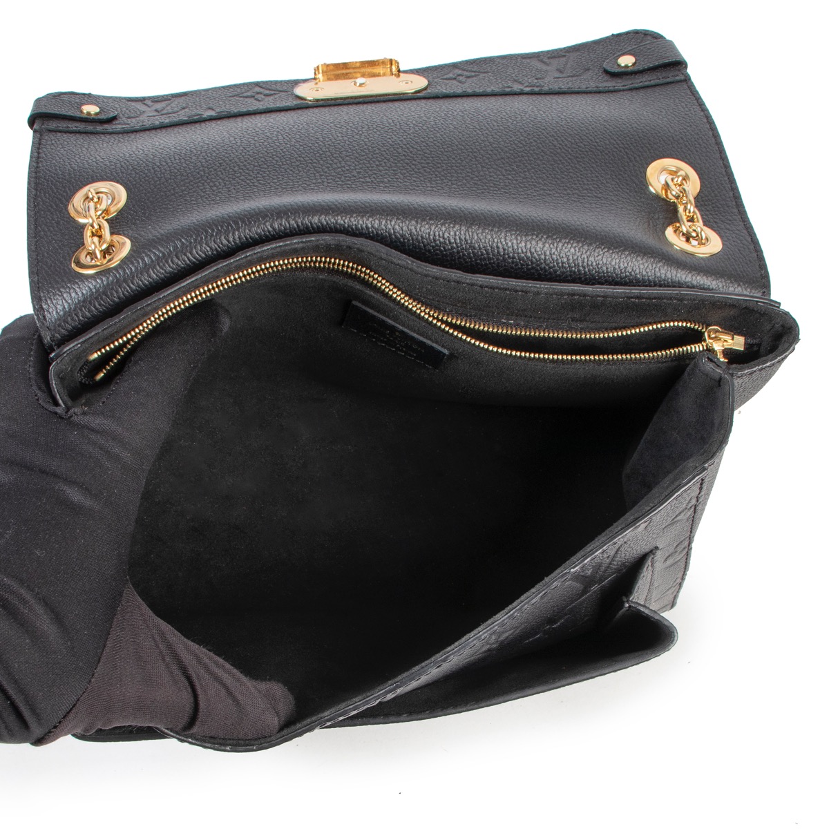Louis Vuitton Vavin BB embossed black noir Monogram Empreinte leather bag  $2850