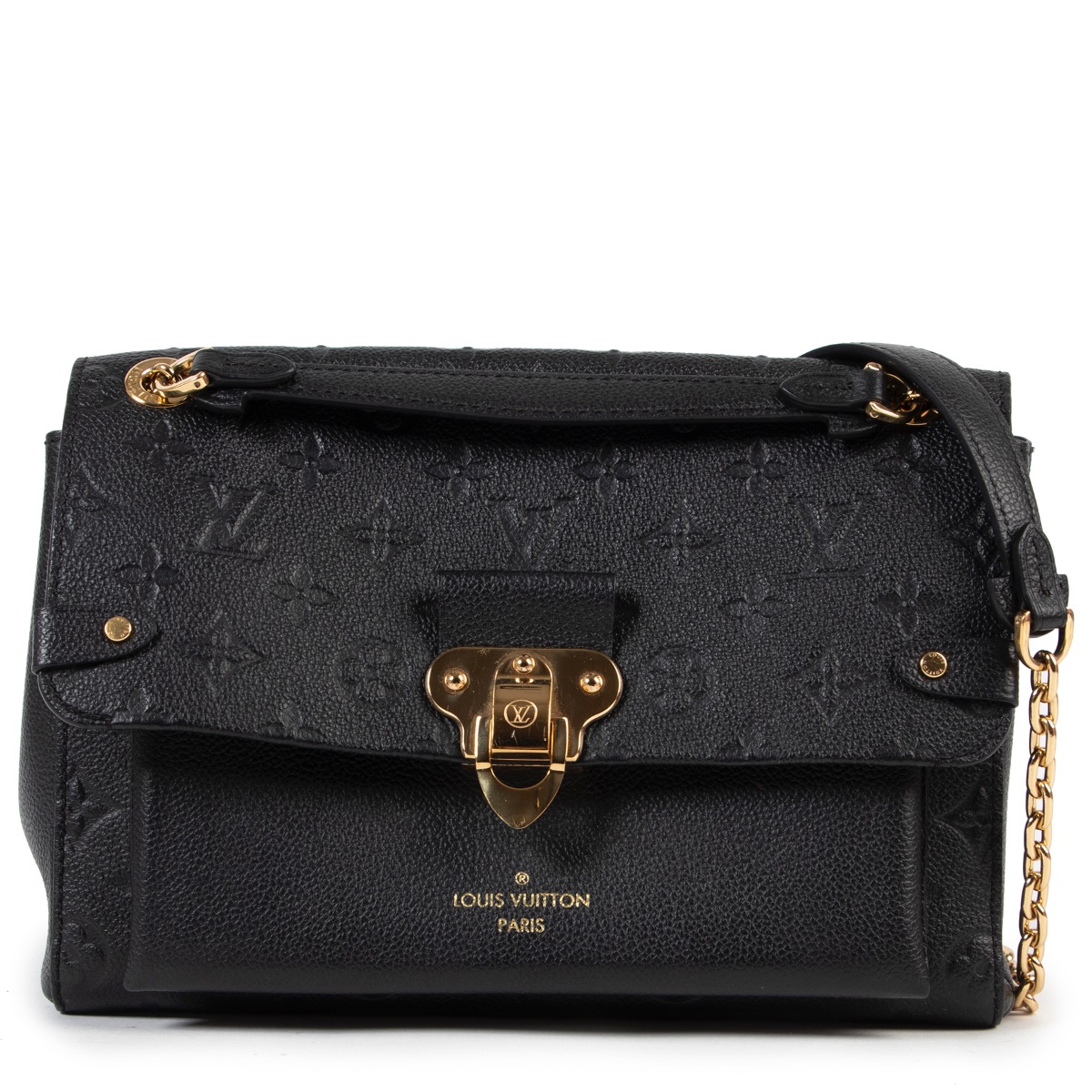 Louis Vuitton Black Monogram Empreinte Vavin PM