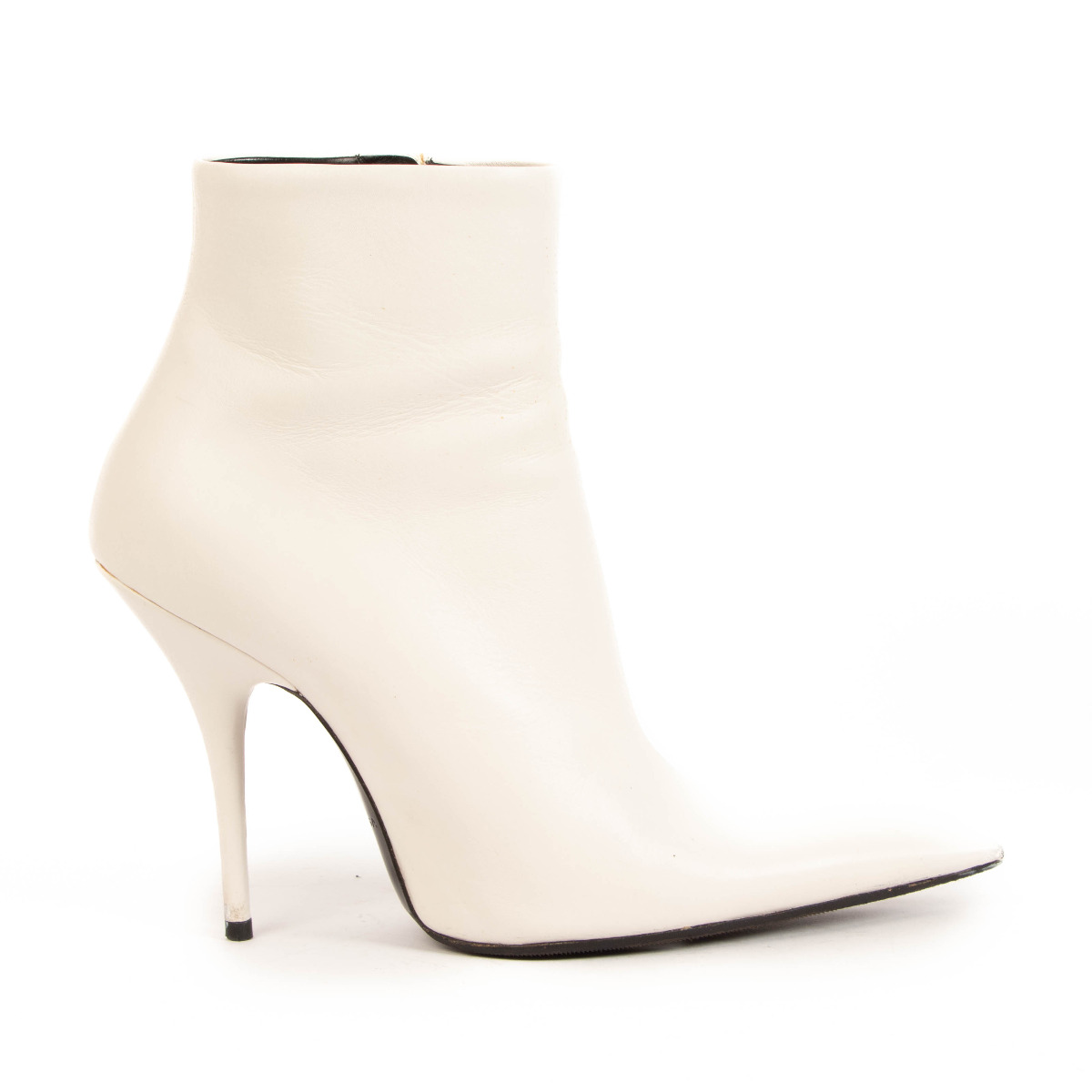 Balenciaga White Knife Boots - size 37 ○ Labellov ○ Buy