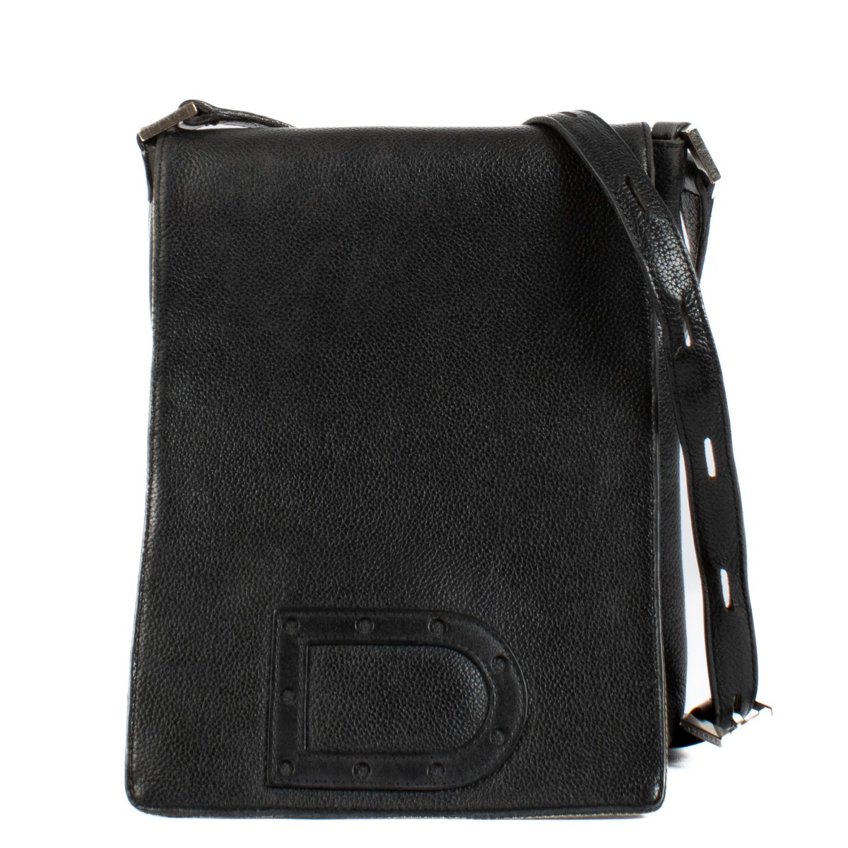国産品 ll00674_delvaux_black_leather_ バッグ