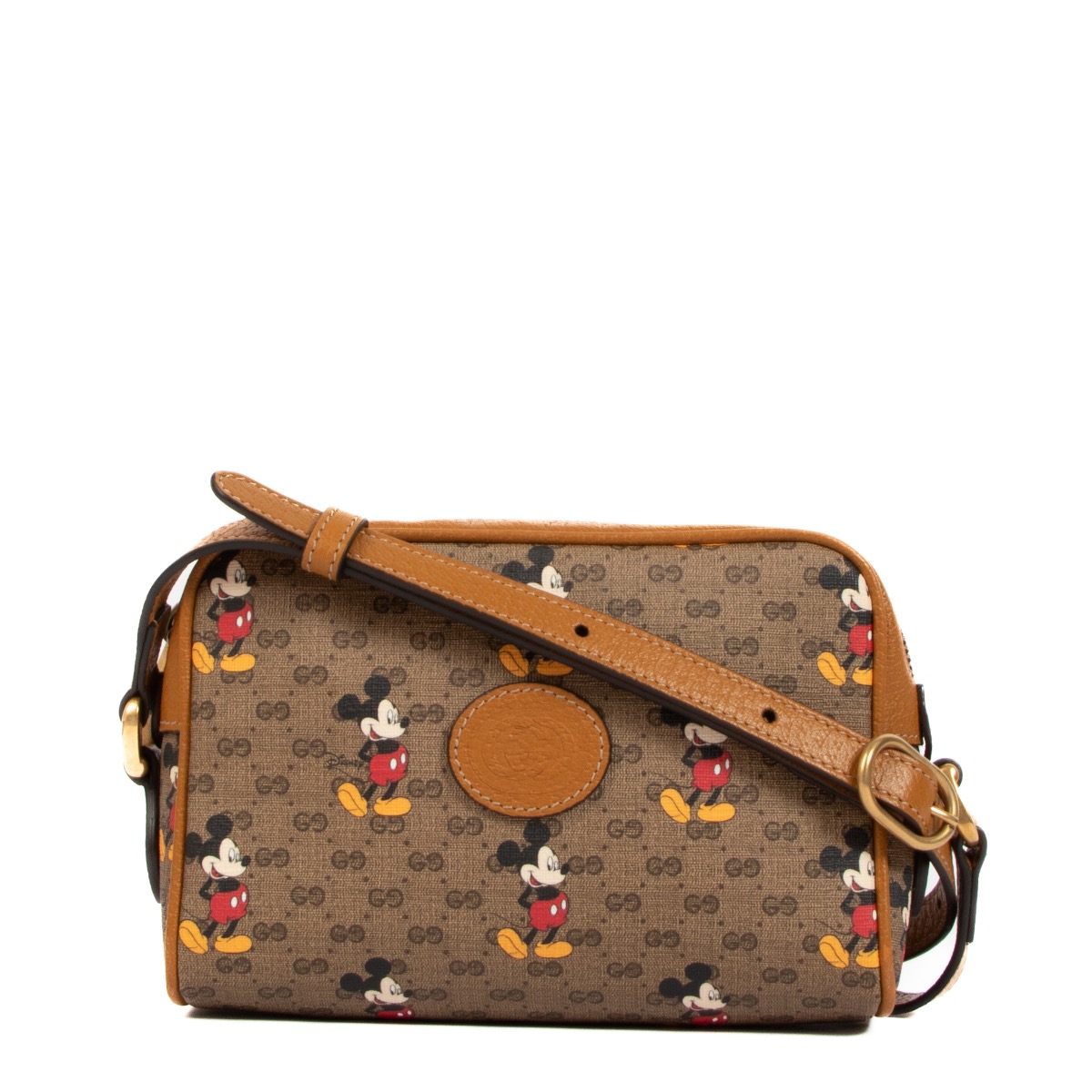 Gucci x Disney Mickey Mouse GG Supreme Mini Camera Bag