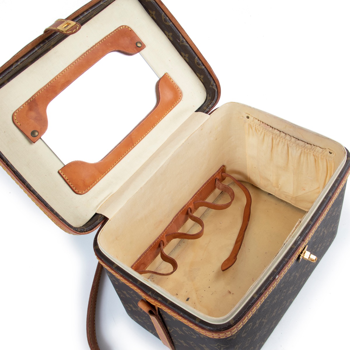 Louis Vuitton Monogram Train Case Vanity Bag ○ Labellov ○ Buy
