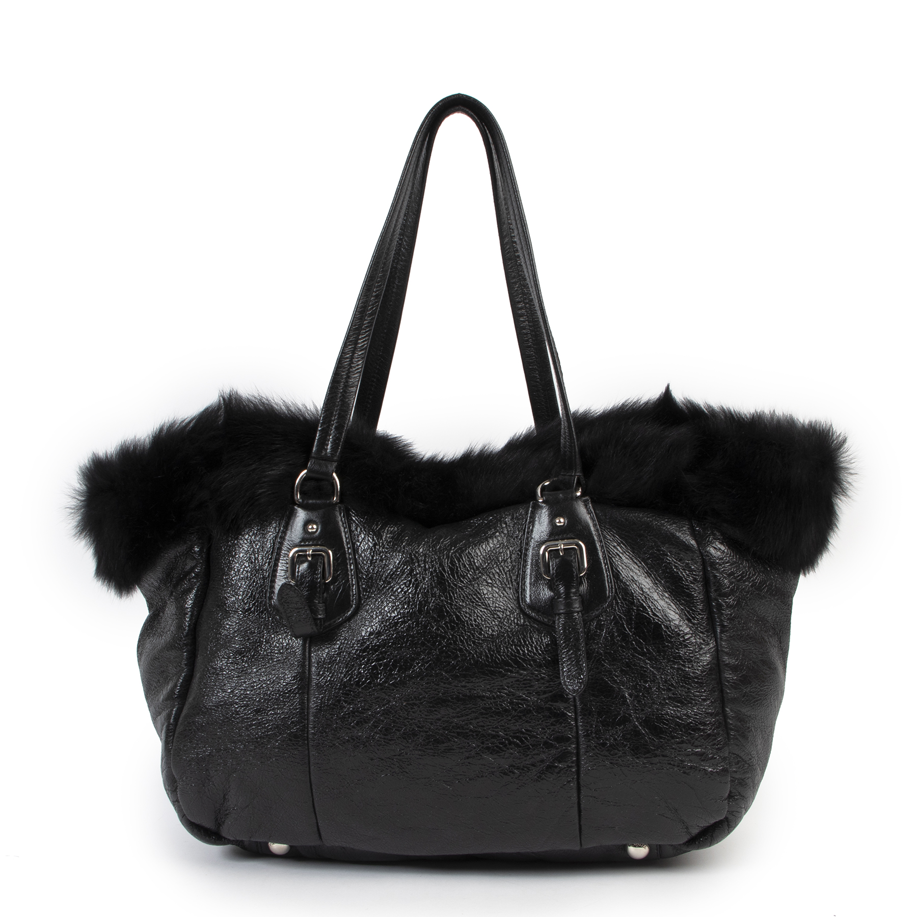 Prada deals wrinkled bag