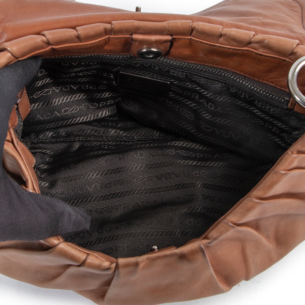 Prada Brown Shoulder Bag ○ Labellov ○ Buy and Sell