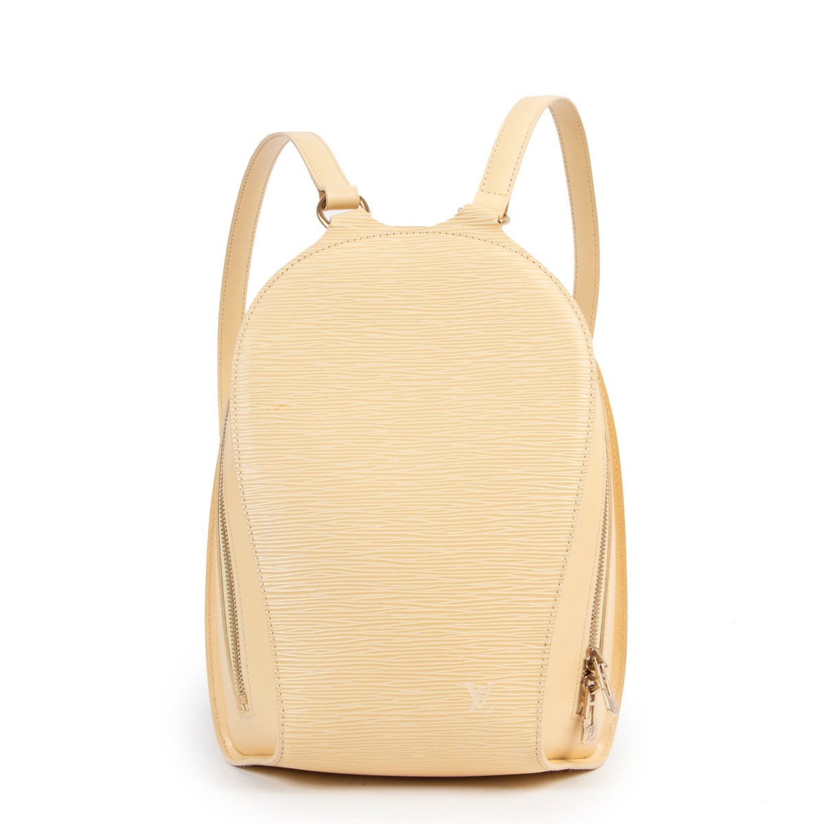 Louis Vuitton Yellow Epi Leather Mabillon Backpack 2lv1106