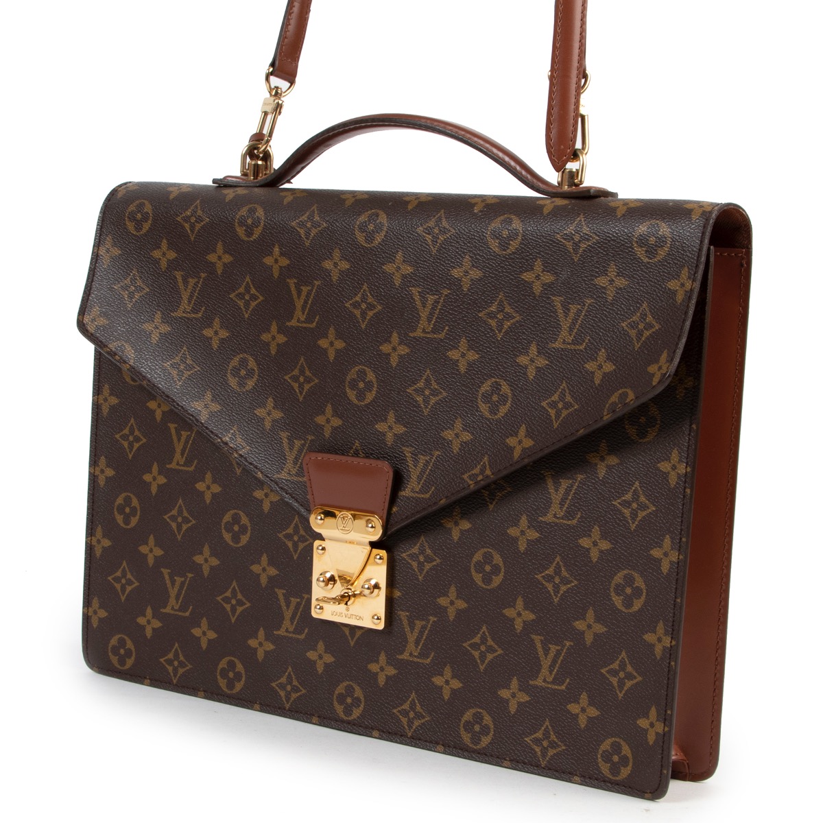 Louis Vuitton, Bags, Luis Vuitton Vintage Portfolio Briefcase