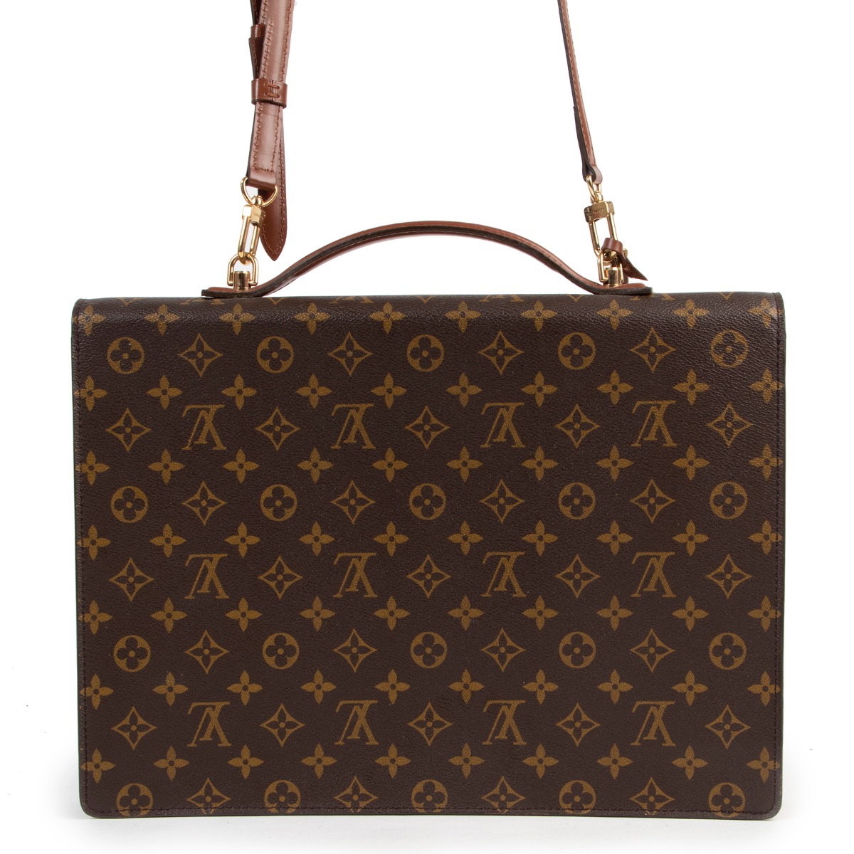 Louis vuitton monogram briefcase hotsell