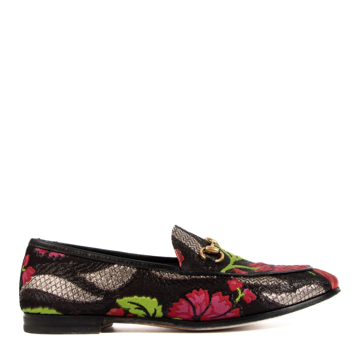 Vintage グッチ GUCCI ローファー モカシン ゴールド金具