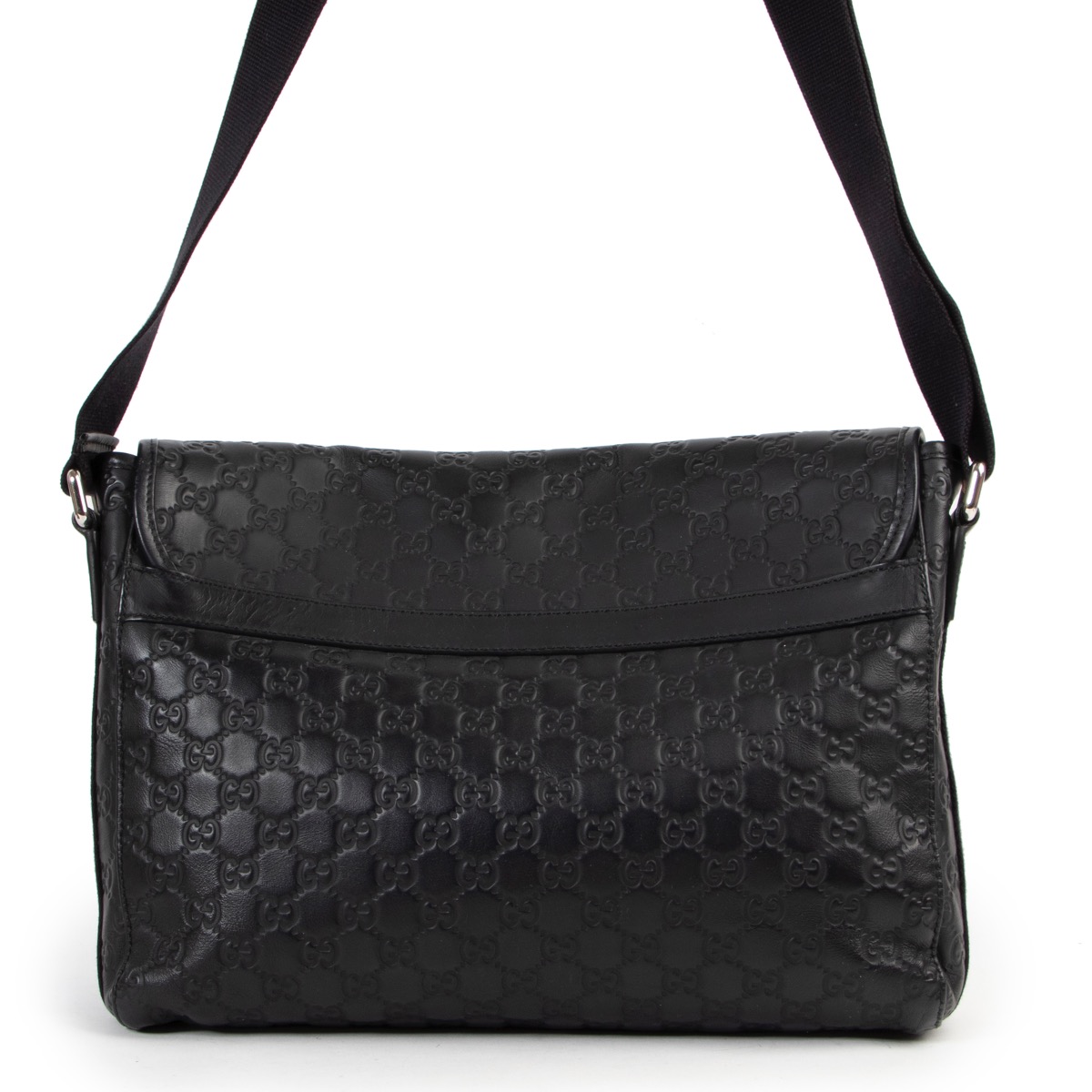 Black monogram new arrivals gucci bag