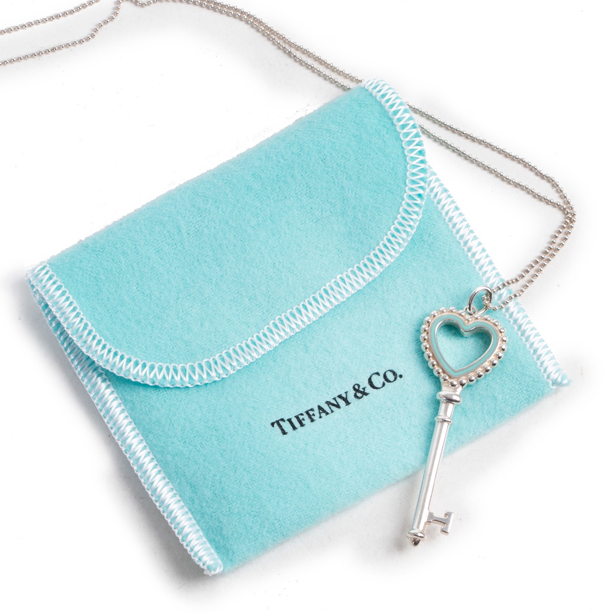 【Tiffany & Co】Tiffany Keys Heart Key ペンダント Tiffany & Co. Enchant Heart Key Pendant Necklace Sterling