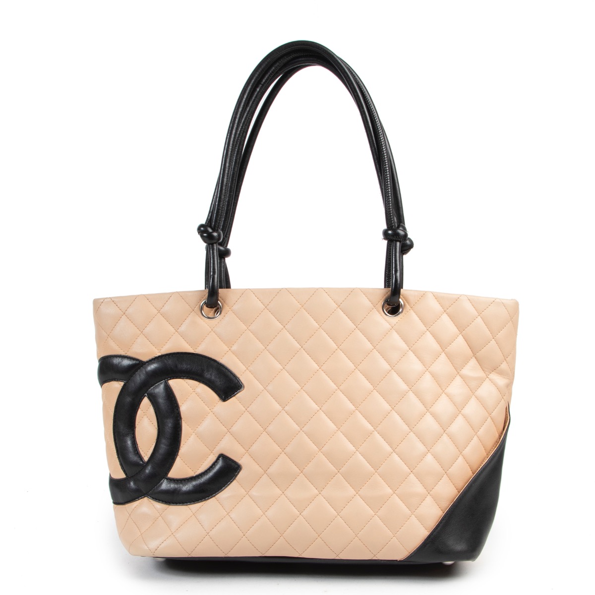 Chanel Beige Ligne Cambon Tote Bag ○ Labellov ○ Buy and Sell