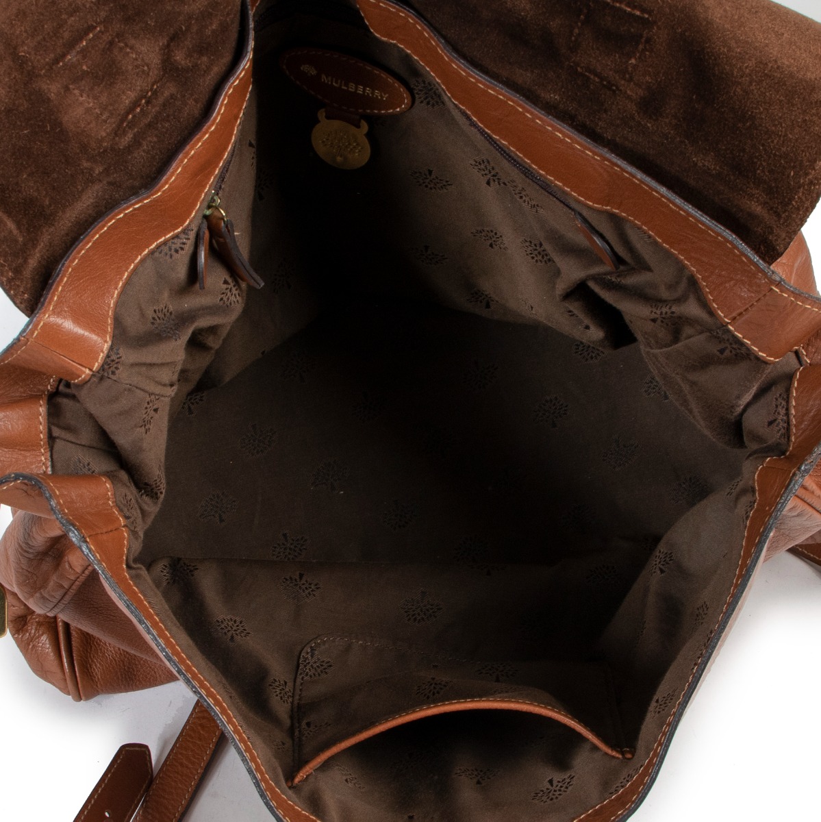 Mulberry Brown Alexa Crossbody Bag ○ Labellov ○ Buy and Sell