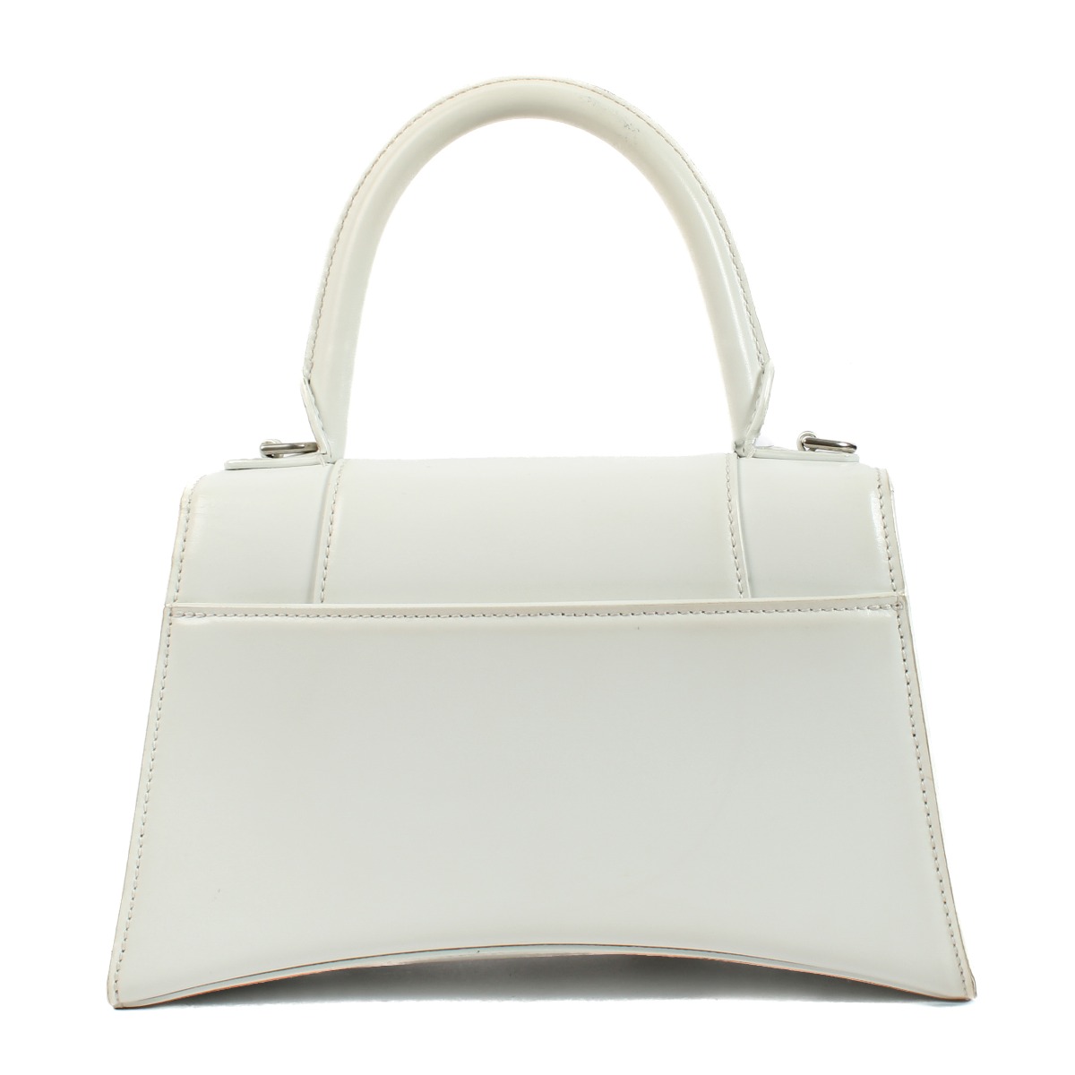 Balenciaga White Hourglass Small Top Handle Bag ○ Labellov ○ Buy