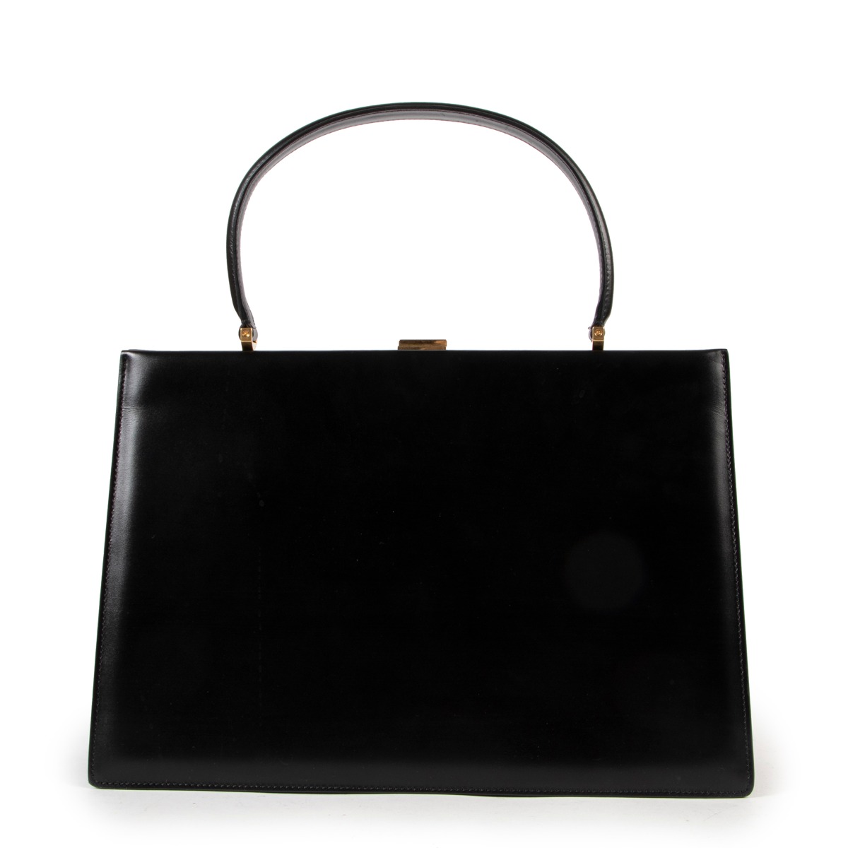 Celine Black Medium Clasp Labellov Buy and Sell Authentic Luxury