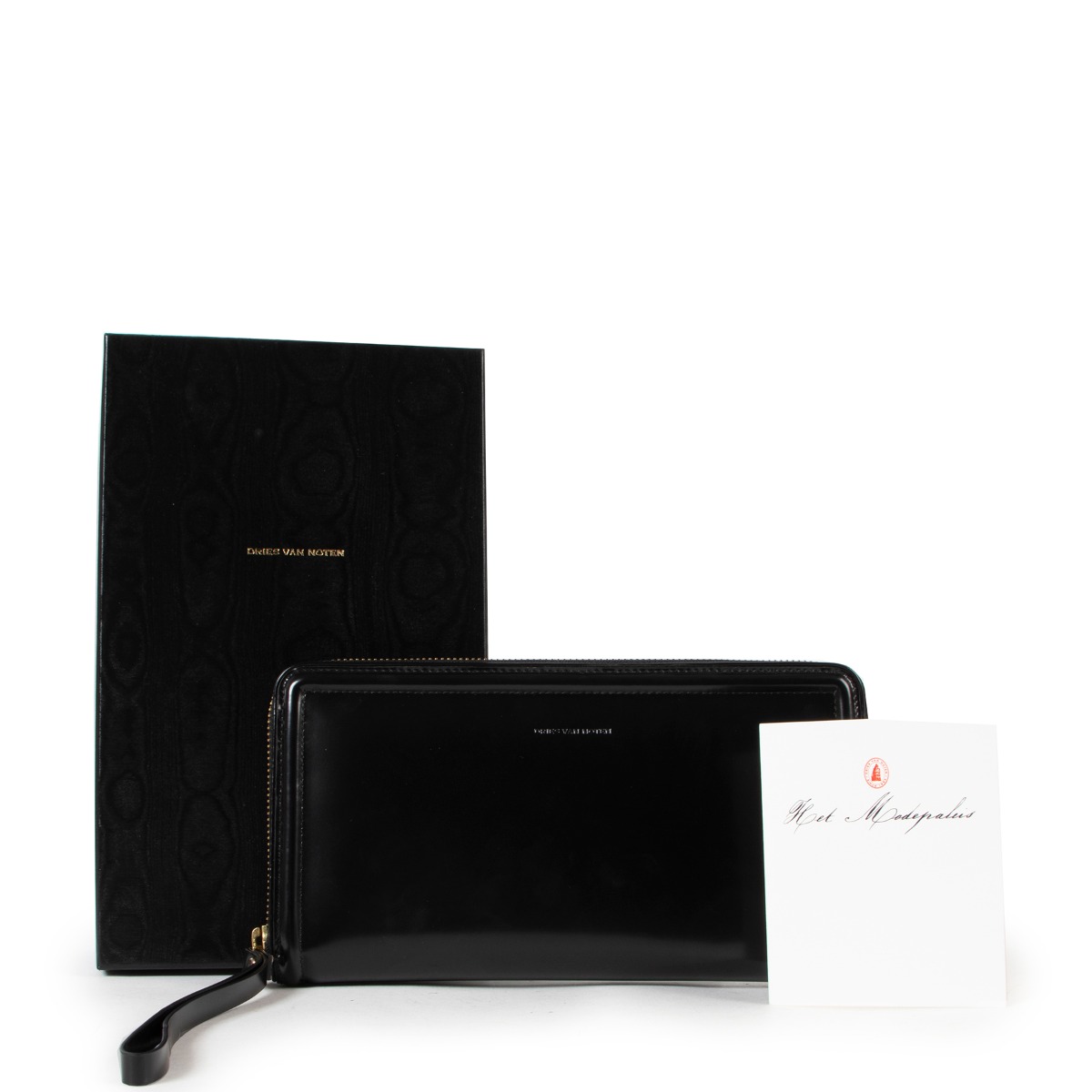 DRIES VAN NOTEN | ZIPPED LONG WALLET BLACK 長財布 UNISEX Dries Van Noten(ドリス ヴァン ノッテン) 財布・小物