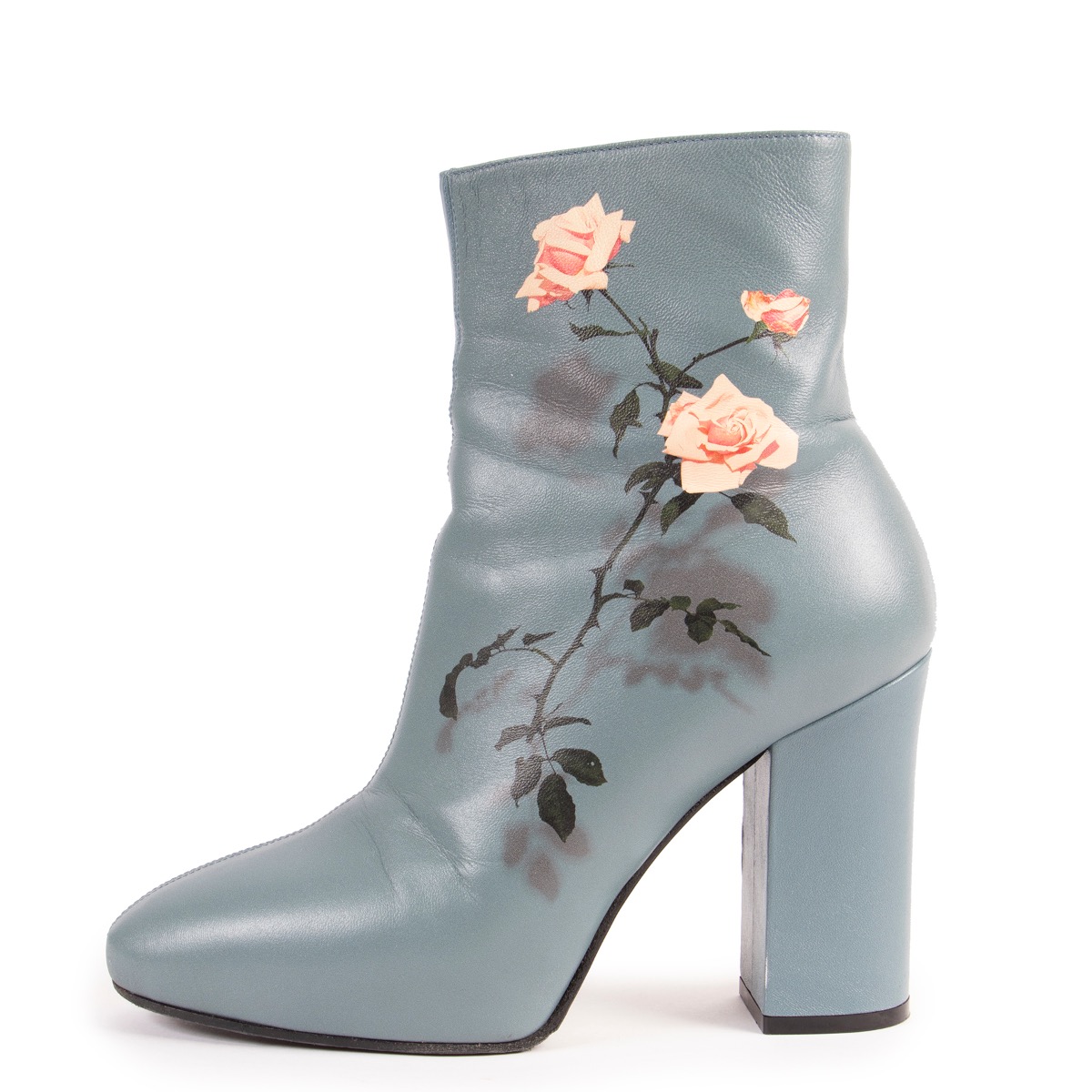 Dries Van Noten Blue Boots ○ Labellov ○ Buy and Sell Authentic