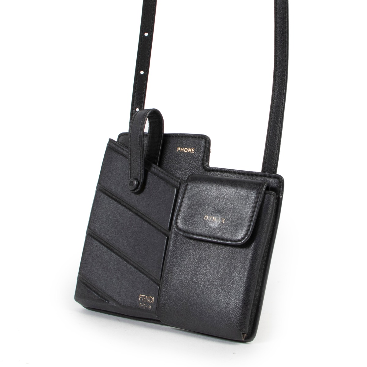 Fendi two hotsell pocket mini bag