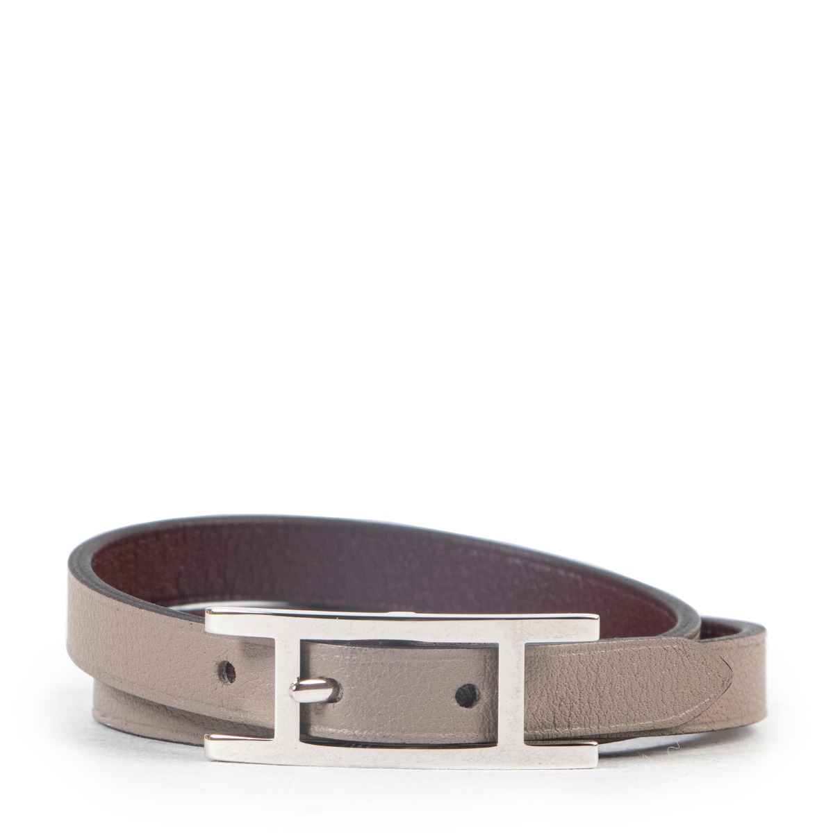 Grey hermes bracelet new arrivals