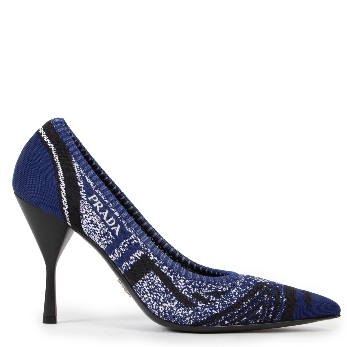 (税込) ll01292_prada_blue_sock_pumps_ レザージャケット