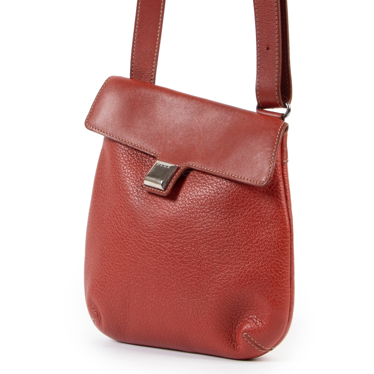 海外ファッションブランド通販サイト【公式】 Crossbody Red Delvaux De Deux Bag and Buy ○ Labellov ○ バッグ