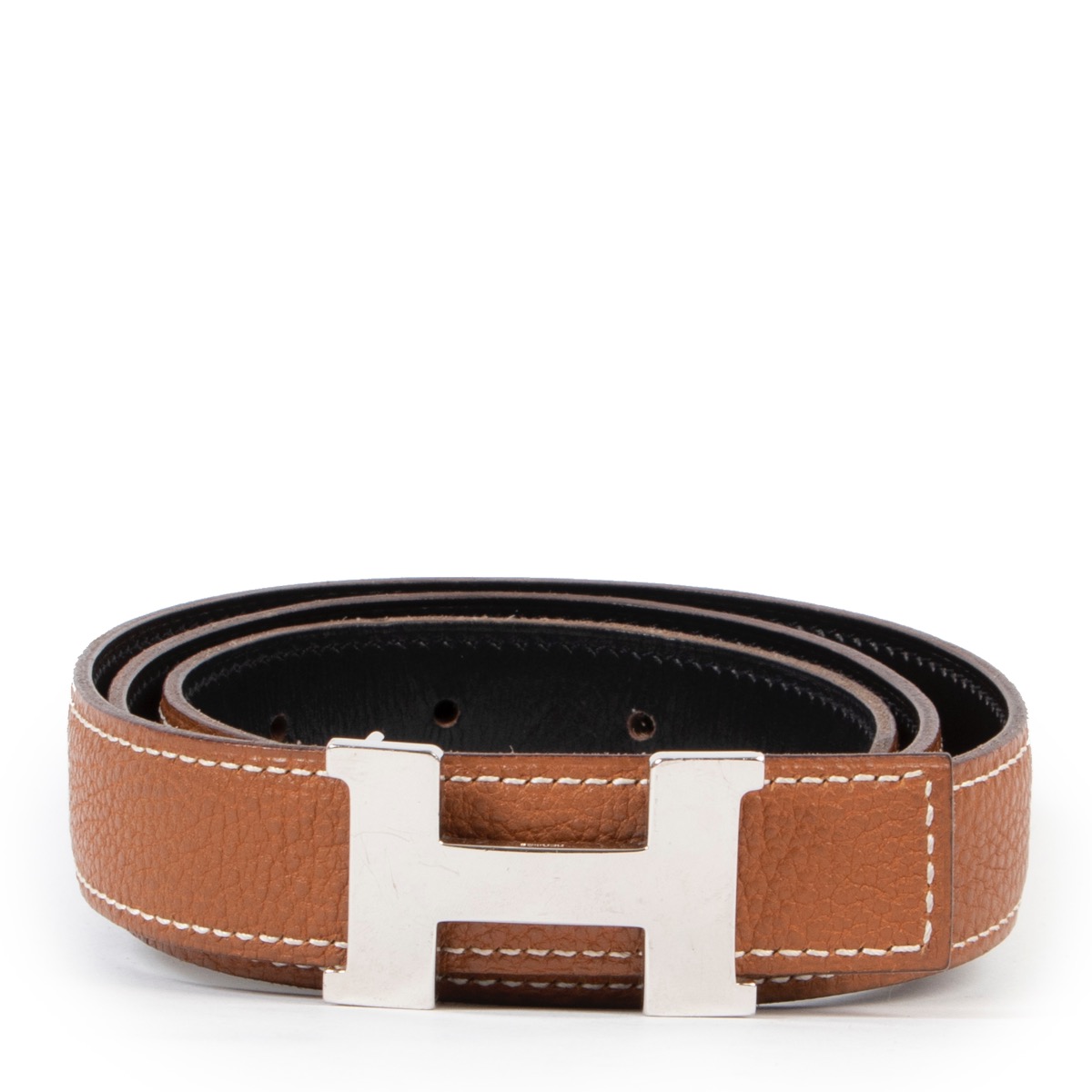 Herm s mini Constance Martelee belt buckle Reversible leather