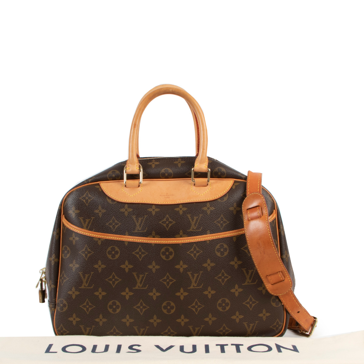 Louis Vuitton Monogram Deauville Handbag ○ Labellov ○ Buy and