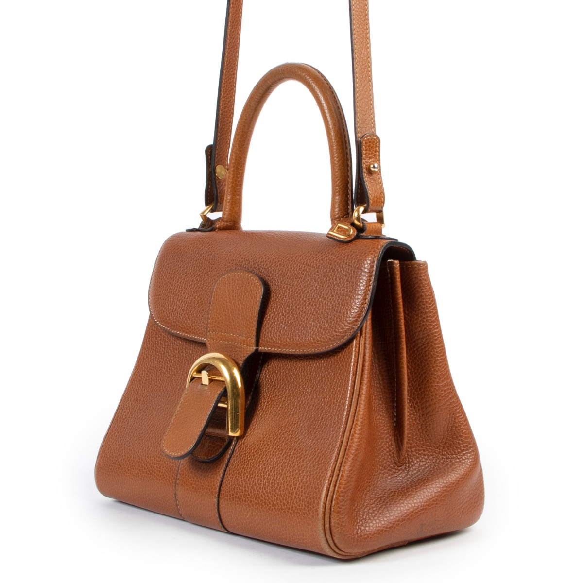 DELVAUX Brillant PMin Canvas ハンドバッグ Brillant-PM-Canvas-Sequoia-