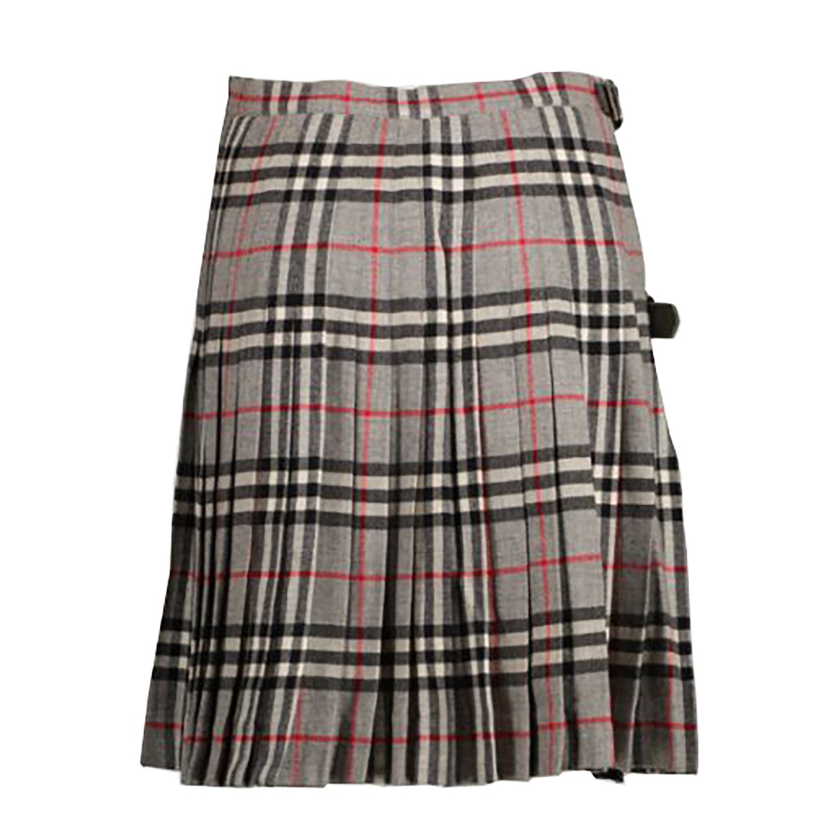 Burberry★素敵！Wool Pleated A-Line Printed Skirt Plaid Pleated Wool Skirt - Burberry - Women | WE IN STYLE