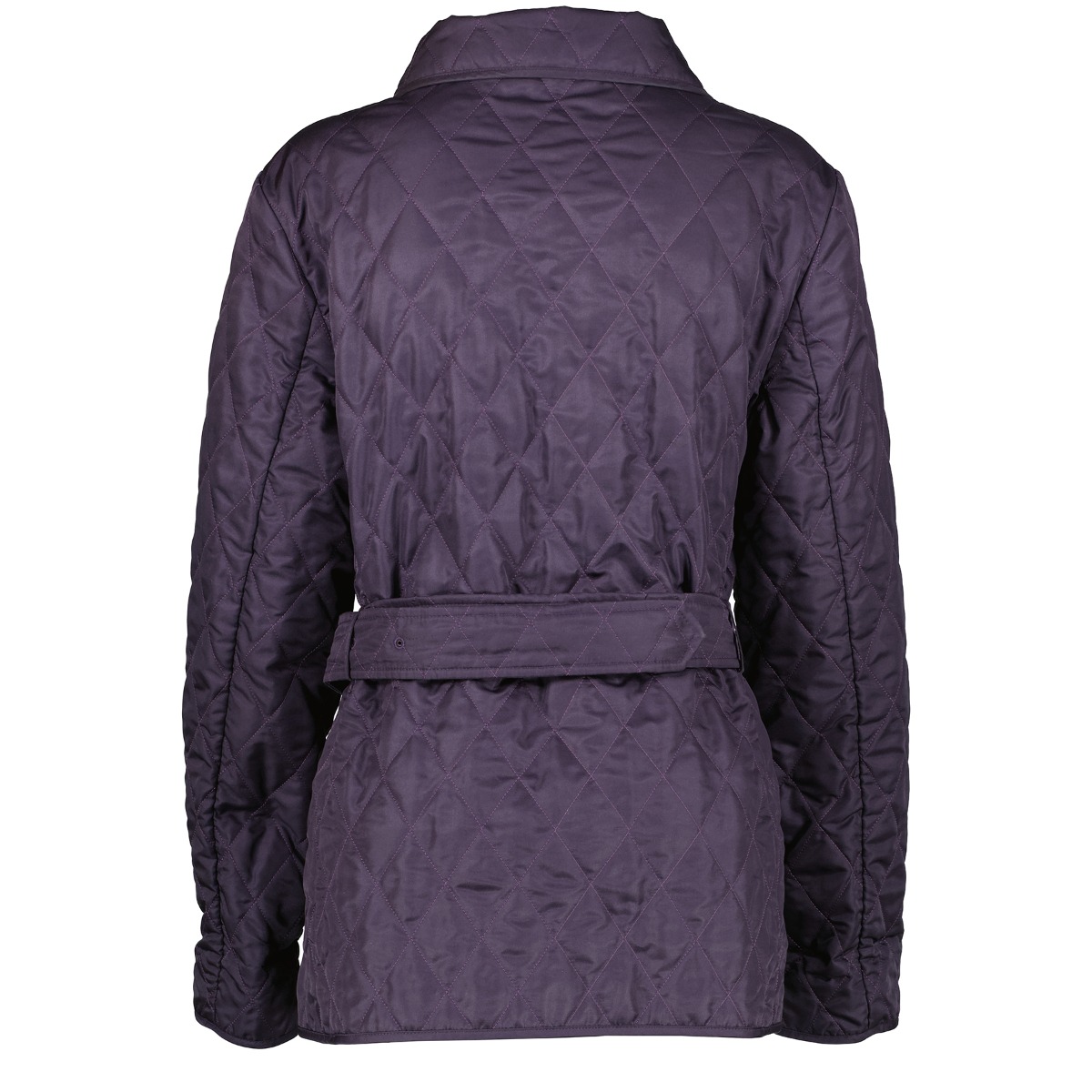 Burberry London Blue Belted Quilted Jacket Labellov Buy and Sell Authentic Luxury