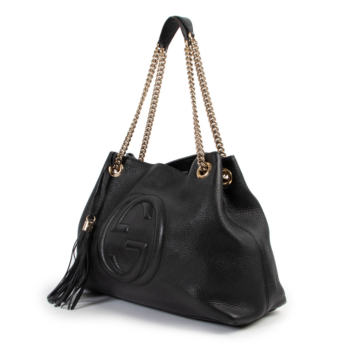 Gucci black soho shoulder bag cheap