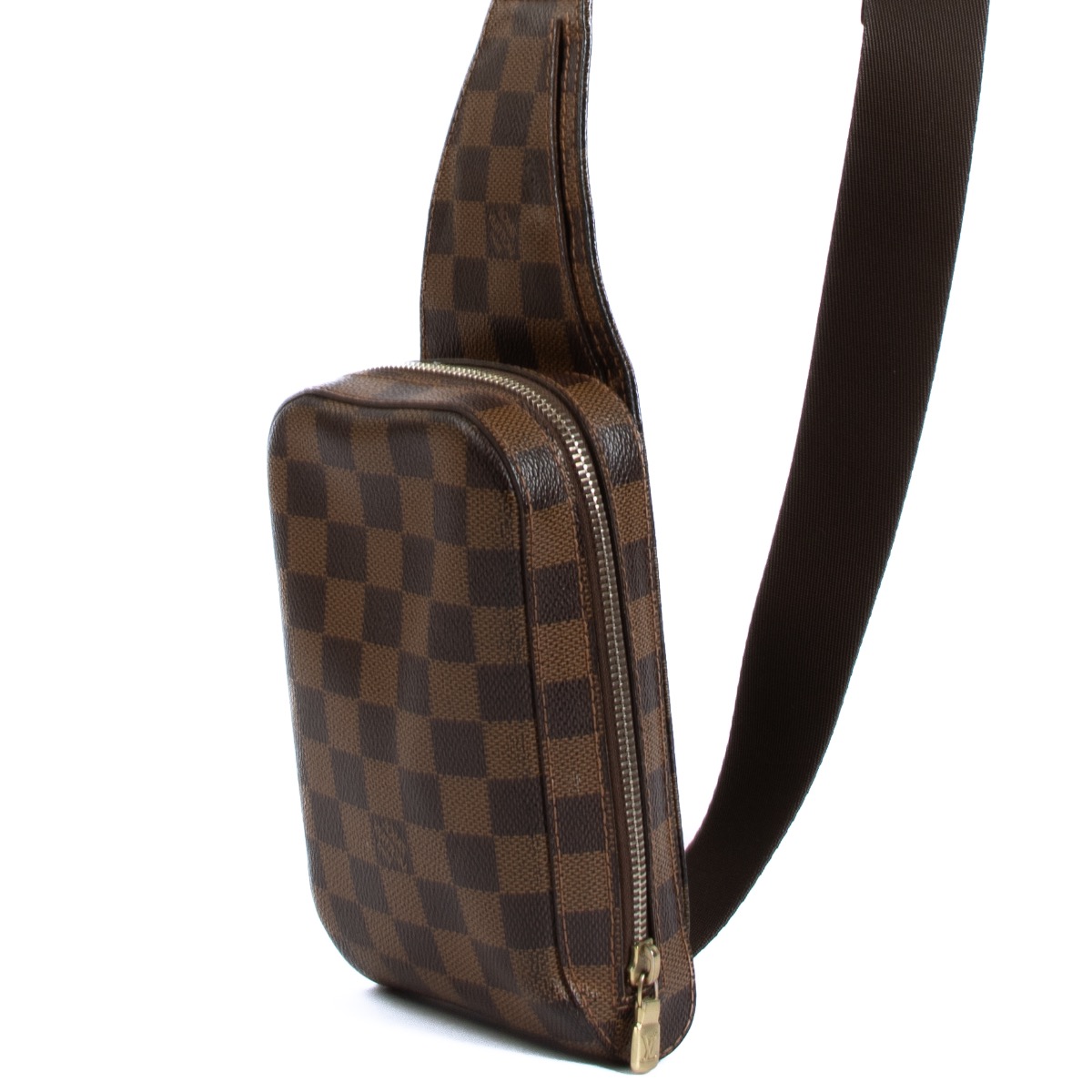 Louis Vuitton Damier Ebene Canvas Geronimos Crossbody Bag