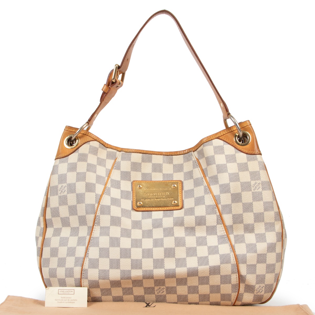 Louis Vuitton Damier Azur Galliera PM Shoulder Bag ○ Labellov