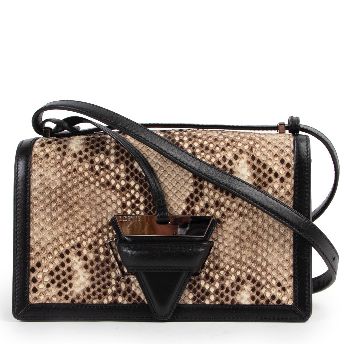Loewe python bag shop