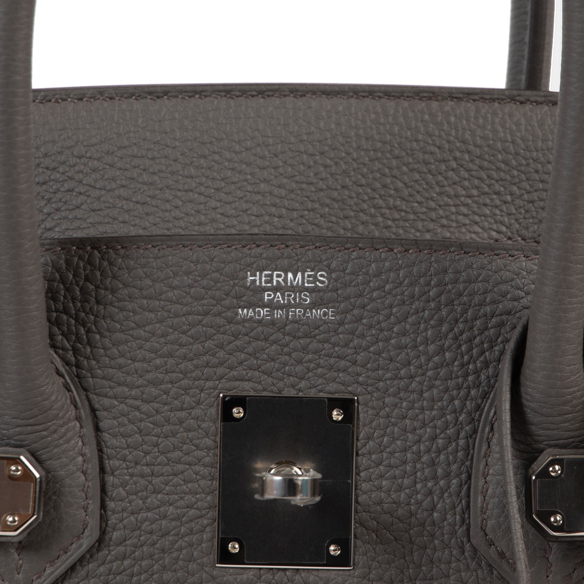 Hermès Birkin 35 Togo Gris Etain PHW at 1stDibs