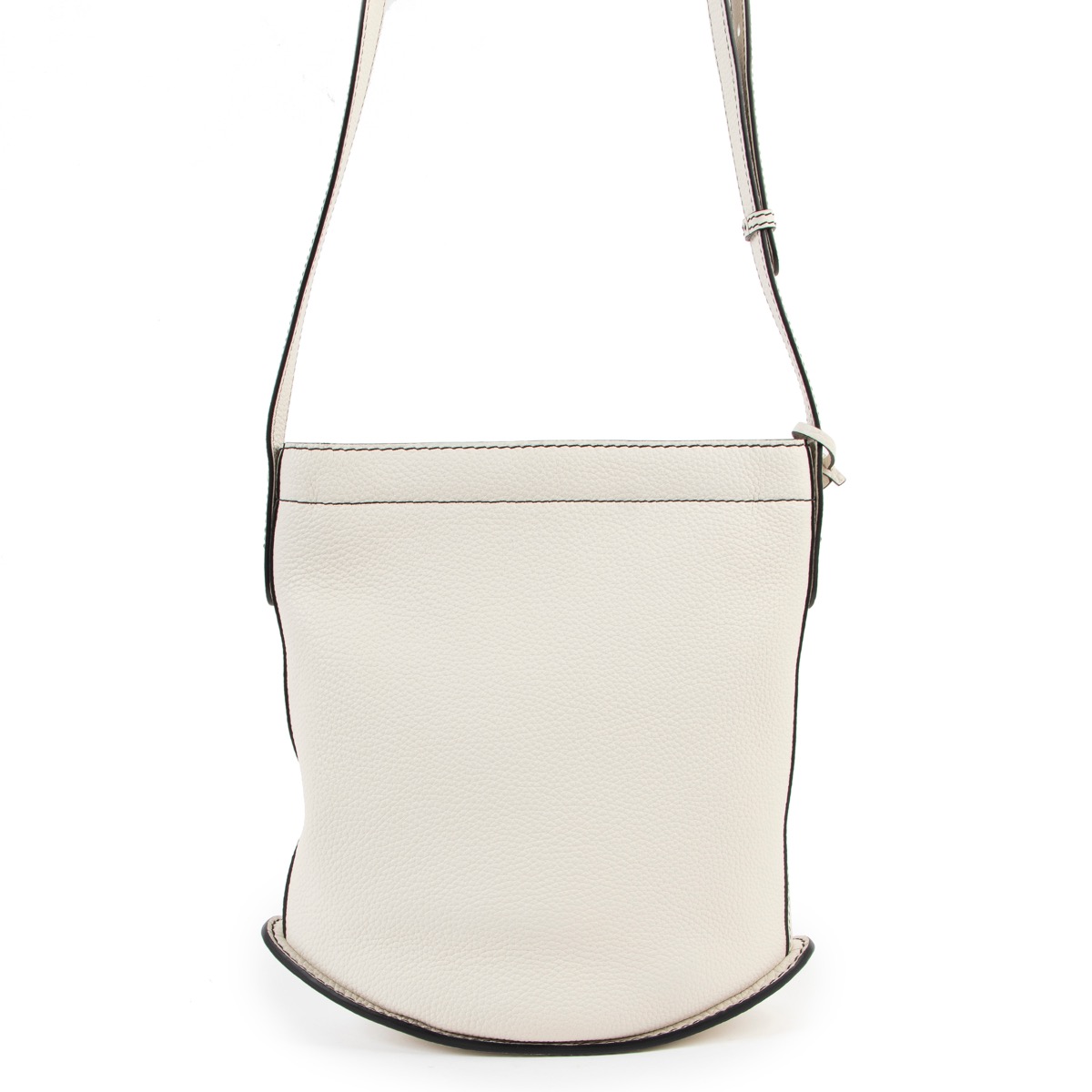 Delvaux Taurillon Soft Pin Daily Surpiqué MM - Neutrals Bucket Bags,  Handbags - DVX22670