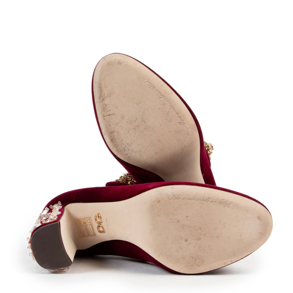 Dolce & Gabbana Velvet Pumps - size 36.5 ○ Labellov ○ Buy