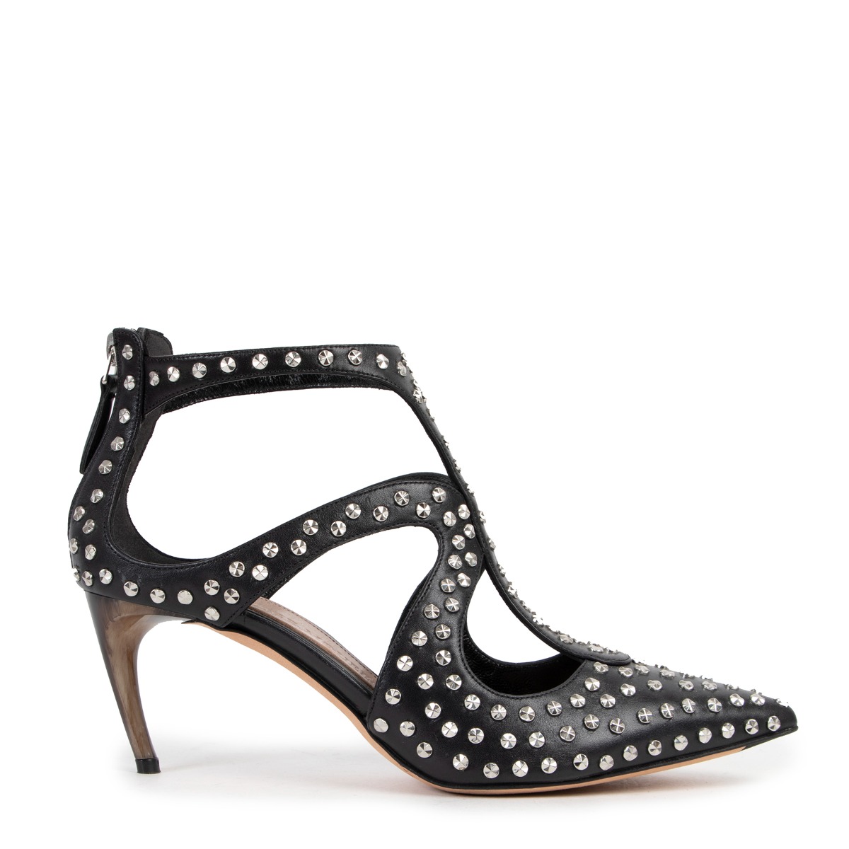 Alexander mcqueen heels with studs store