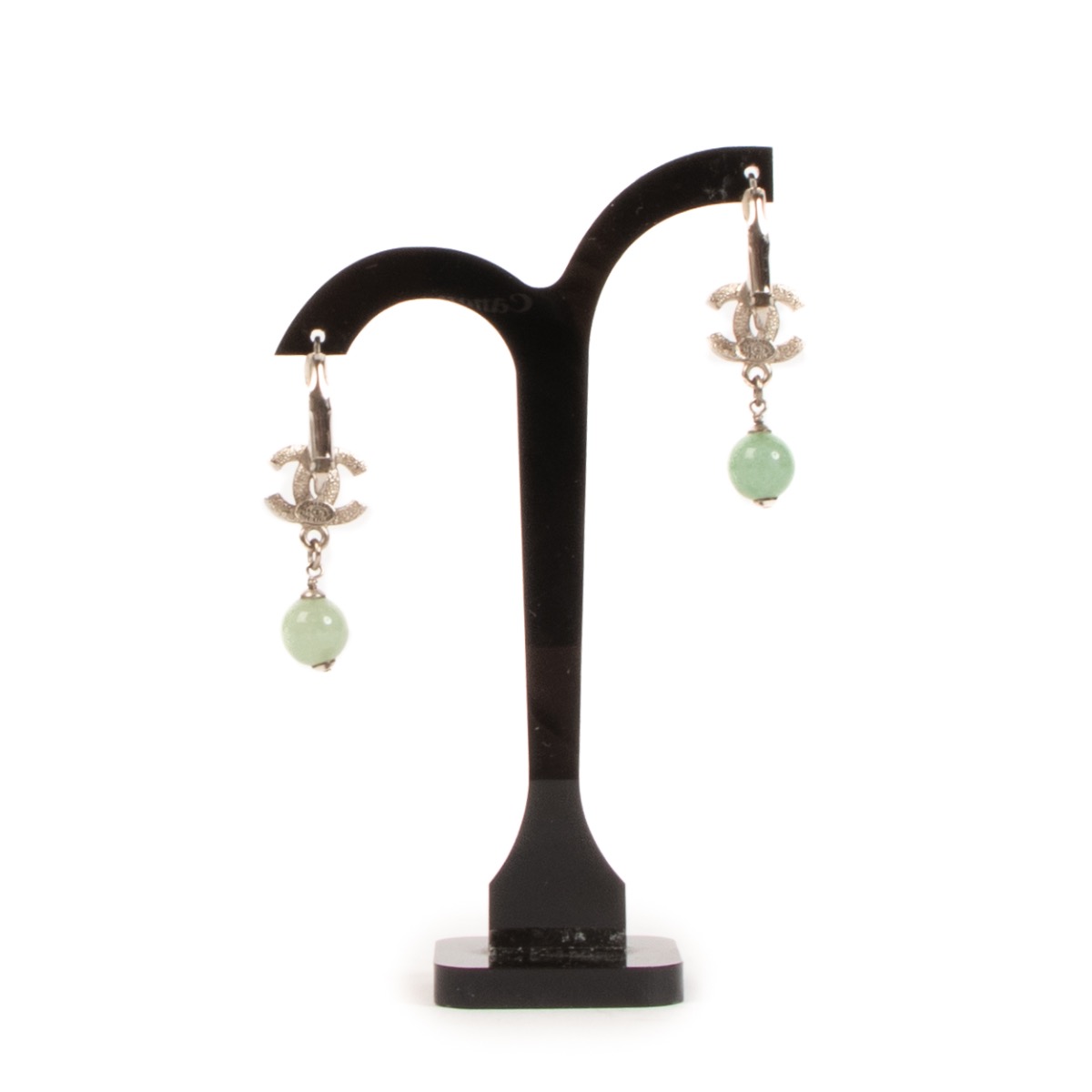 Chanel 15S CC Crystal Drop Earrings ○ Labellov ○ Buy and