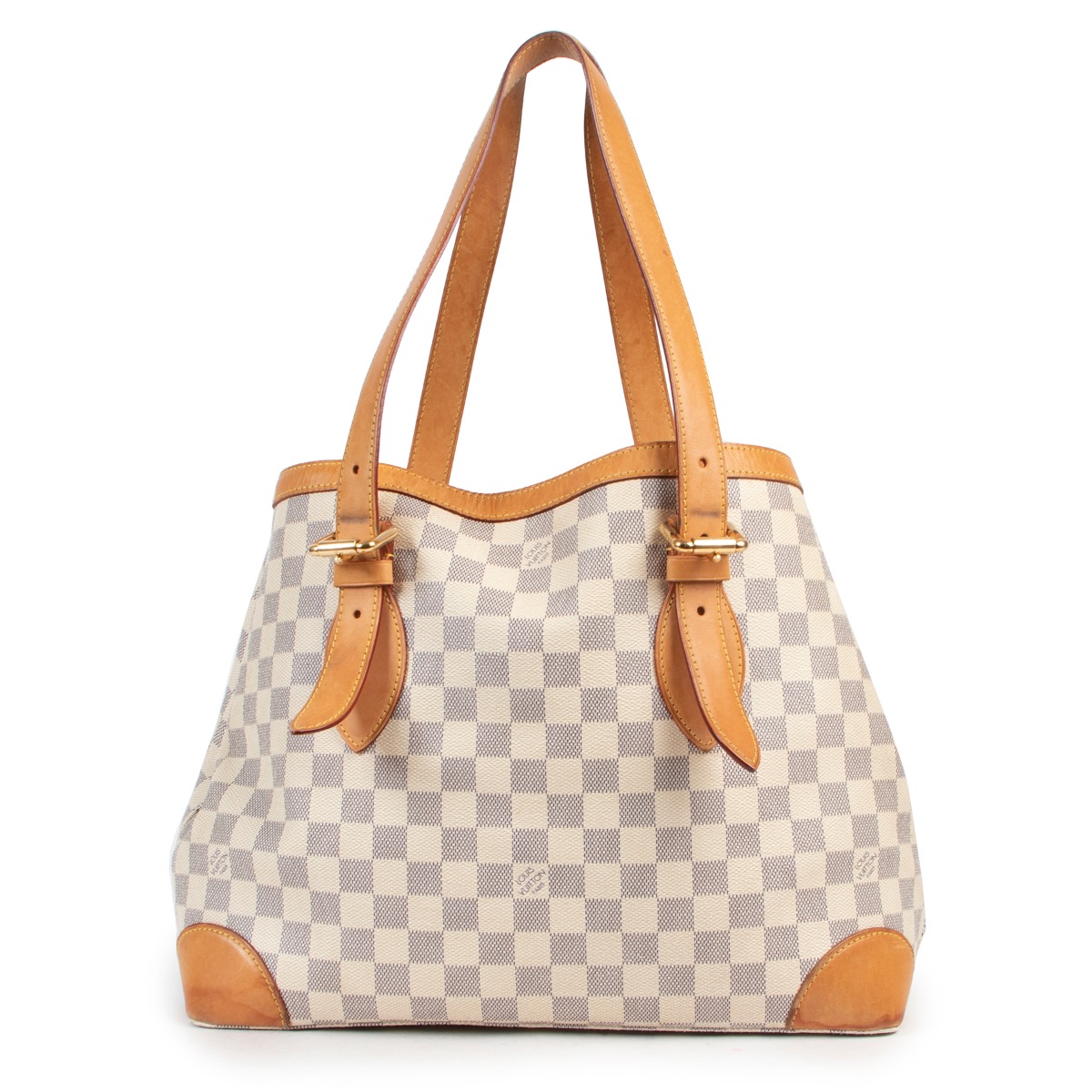 Louis Vuitton Hampstead MM Damier Azur ○ Labellov ○ Buy