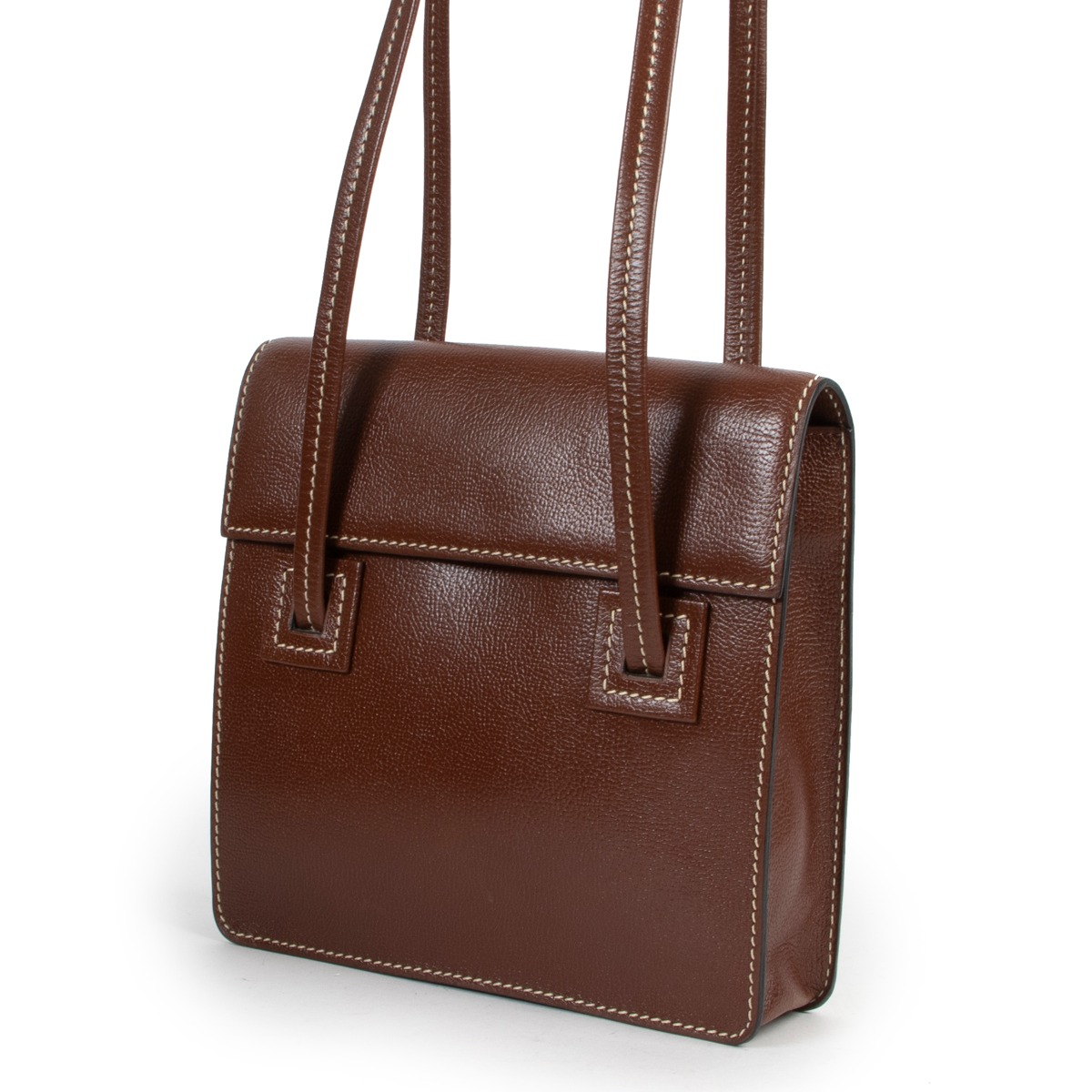 ★dumaro★ Ruel shoulder bag brown Recycled Leather Shoulder Bag - Brown – All The Feels
