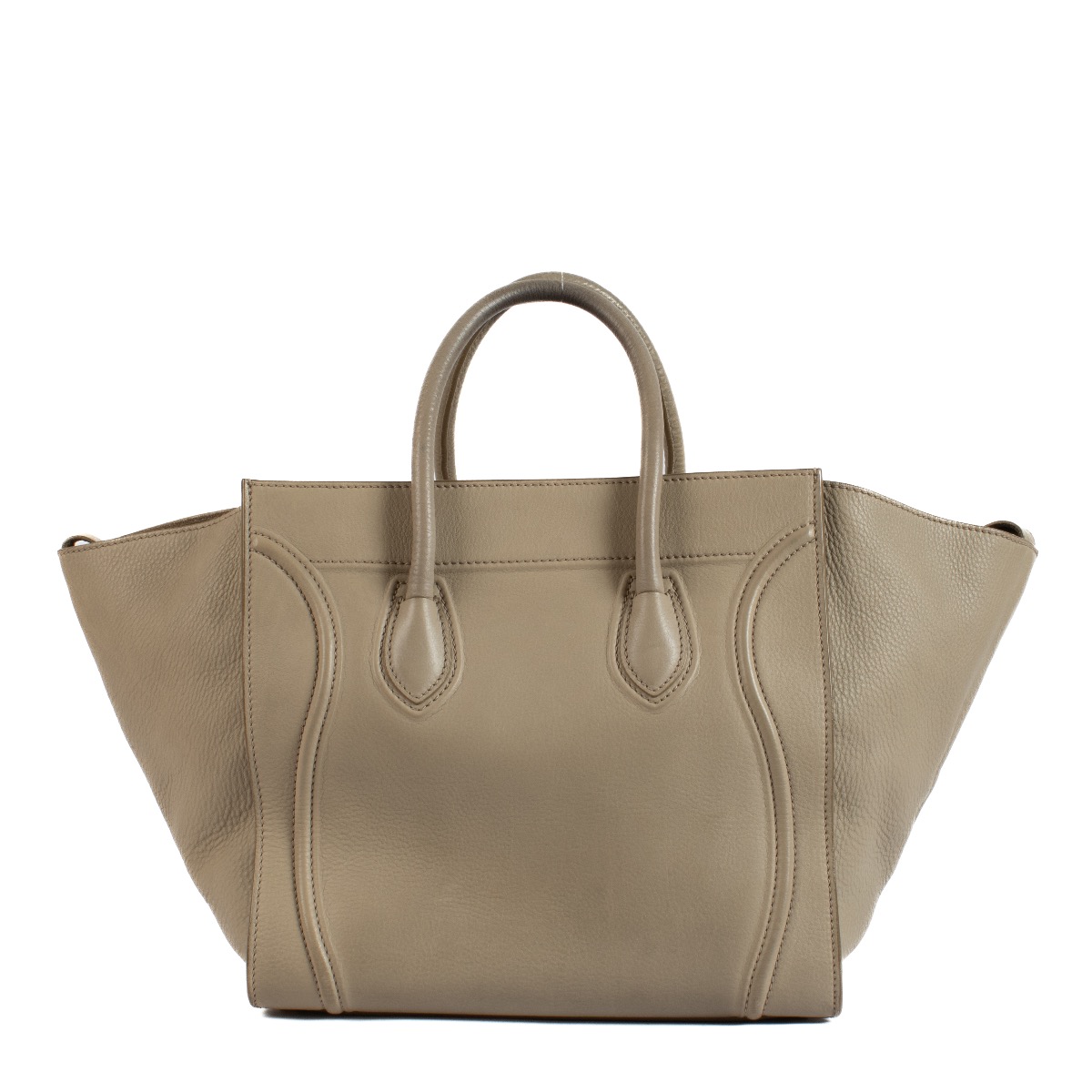 バッグ Celine Luggage Beige Celine Beige Micro Luggage Bag – THE CLOSET