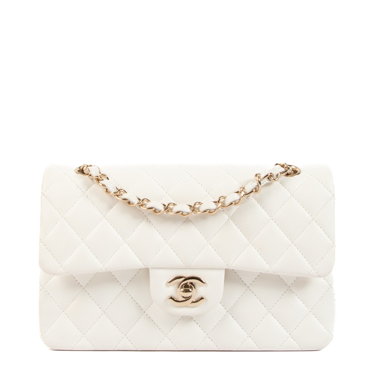 Chanel deals white tote