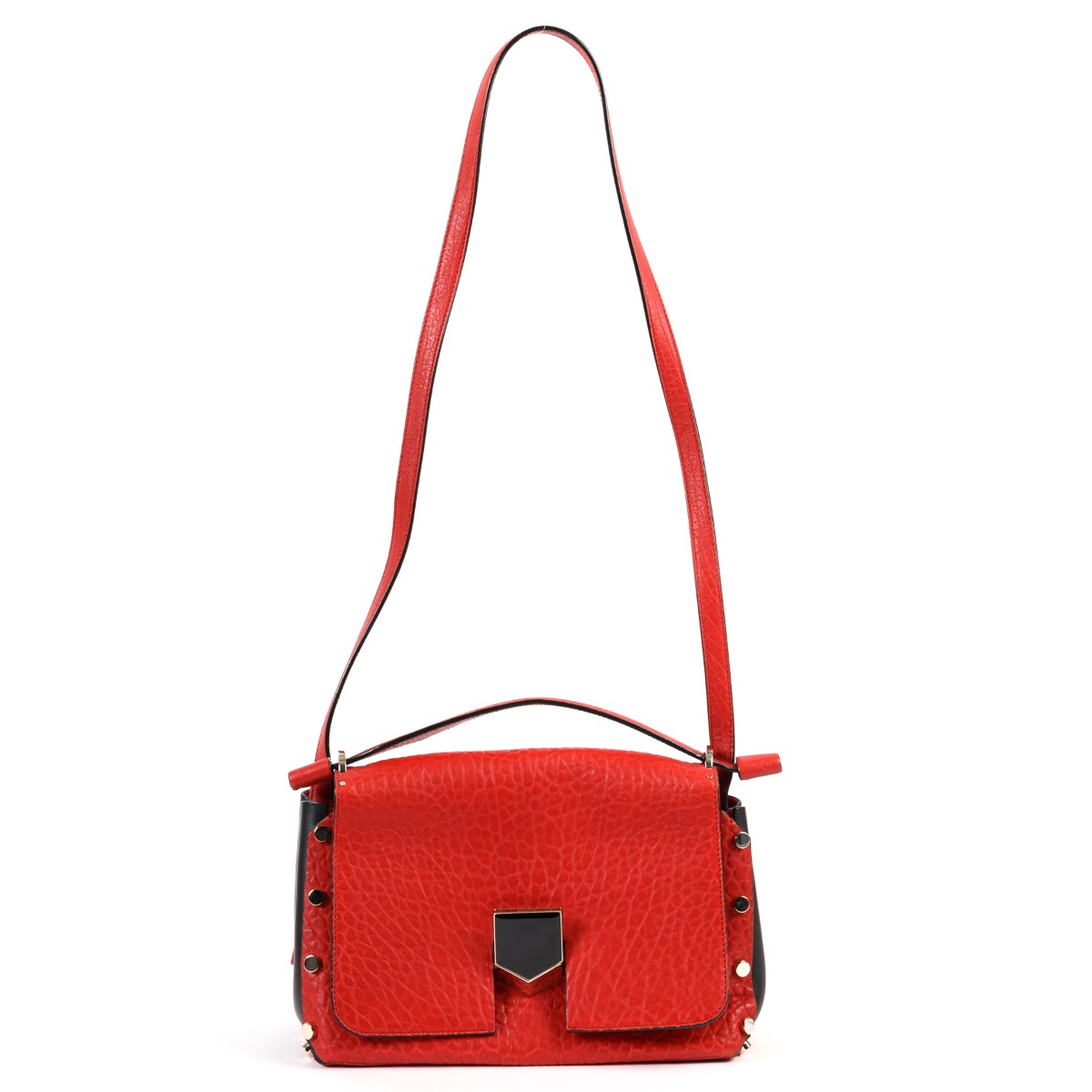 バッグ JIMMY CHOO LOCKERT CROSSBODY RED Jimmy Choo Red Crossbody Bag ○ Labellov ○ Buy and Sell