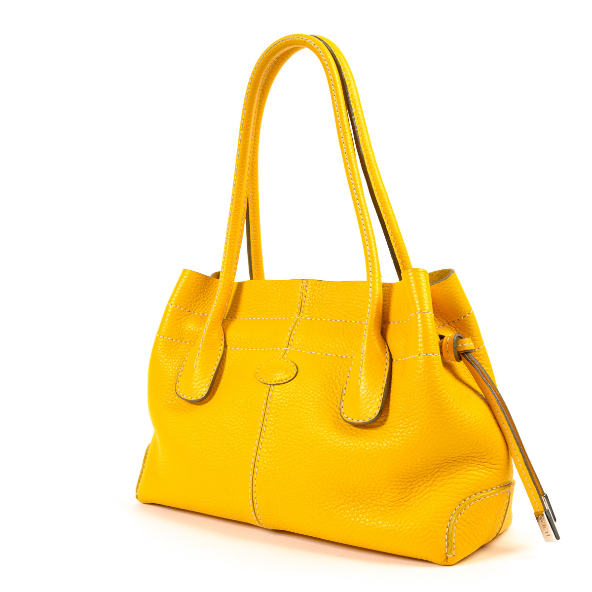 Tod s Yellow Leather Small D Bag Labellov Buy and Sell