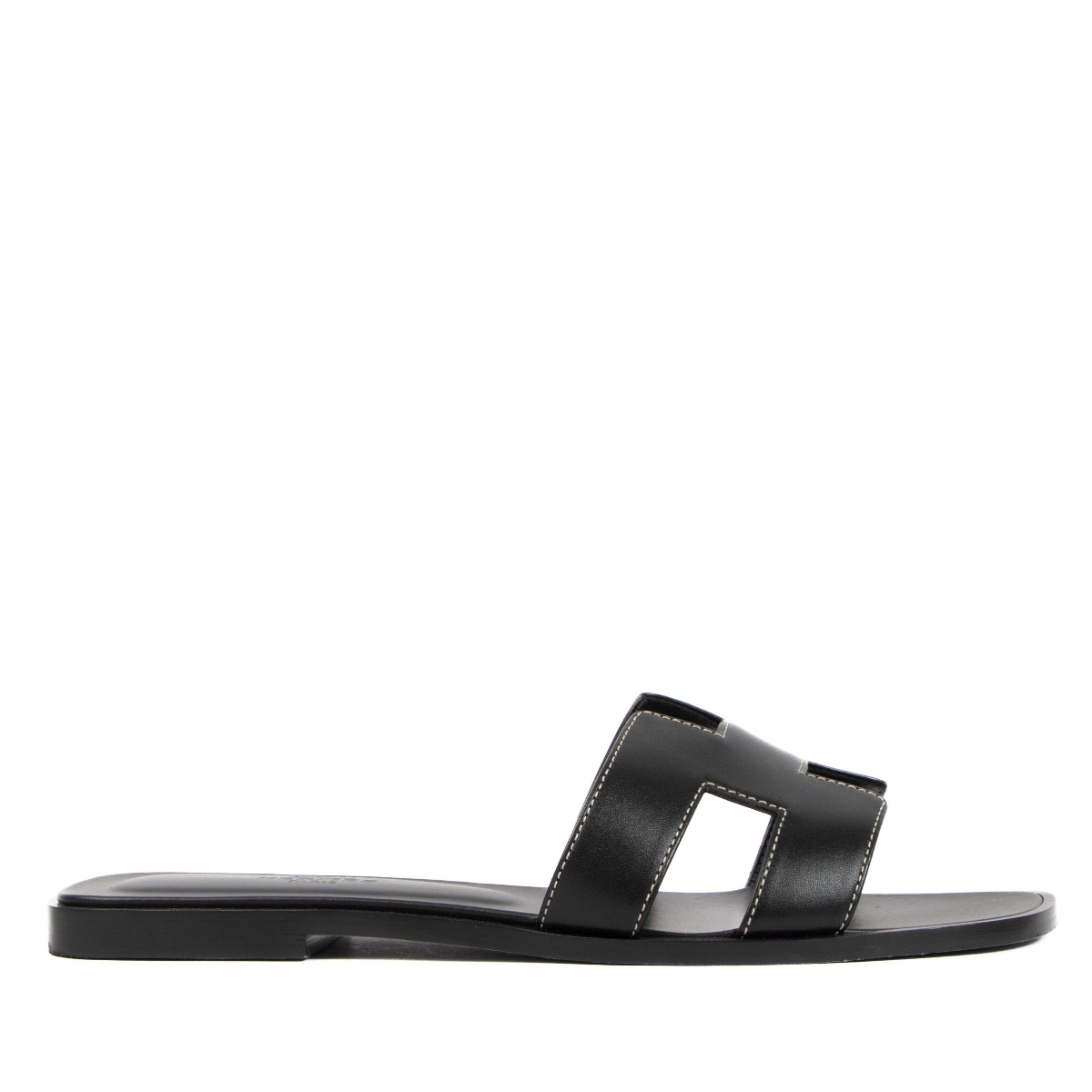 HERMES サテン サンダル ヒール ブラック 黒 35 1/2 23cm ll02379_hermes_black_flats-3.jpg